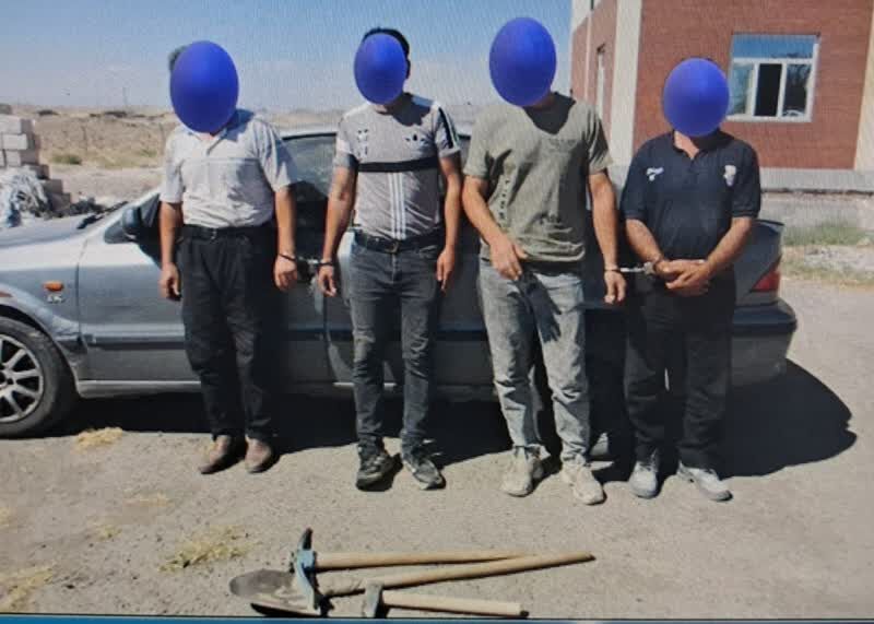 دستگیری سه حفار غیرمجاز در بندپی بابل